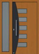 Haustür Holz / Holz-Aluminium