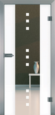 Glastür