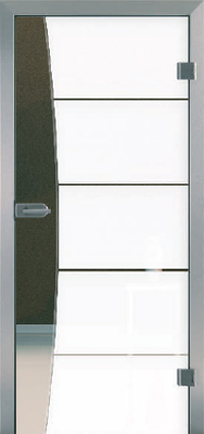 Glastür