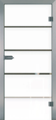 Glastür