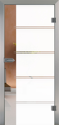 Glastür