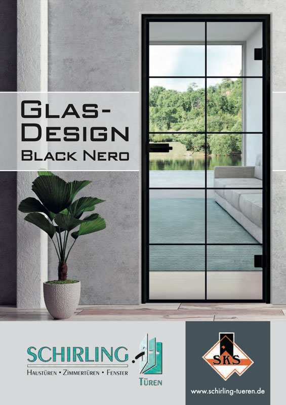 Glastüren Glasdesign, Black Nero