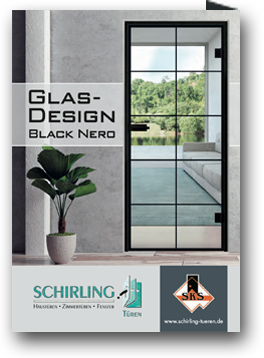 Glastüren Glasdesign Black Nero, Katalog-PDF