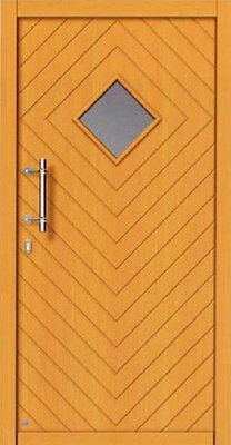 Haustür Holz / Holz-Aluminium